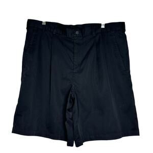 Nike Fit Dry Mens Black Pleated Front Golf Shorts size 40